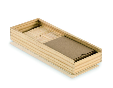 Logotrade business gift image of: Domino and cards set