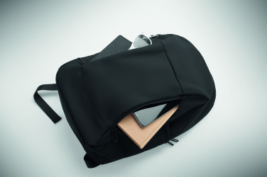 Logo trade promotional merchandise image of: 15" soft PU laptop backpack