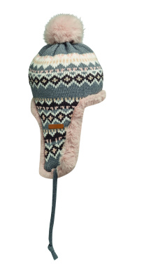 Logotrade promotional gift picture of: Knitted beanie with ear flap