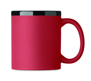 Logo trade promotional giveaway photo of: Ceramic mug for laser 300 ml