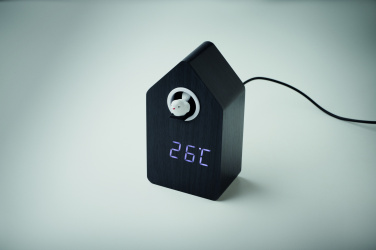 Logotrade promotional merchandise picture of: MDF cuckoo alarm clock