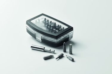 Logo trade promotional item photo of: 32 pcs screwdriver bit set