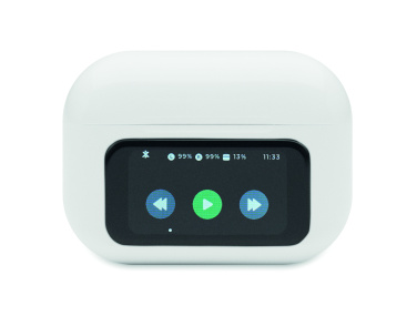 Logo trade promotional items image of: ABS TWS earbuds