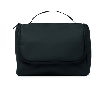 Logo trade promotional merchandise picture of: Cosmetic hanging bag in PU