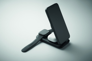 Logotrade promotional merchandise image of: 3 in 1 wireless charger 15W