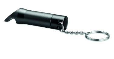 Logo trade promotional giveaways picture of: Metal torch key ring Ylivieska