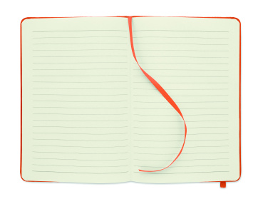 Logo trade promotional giveaways image of: A5 RPET notebook 80 lined