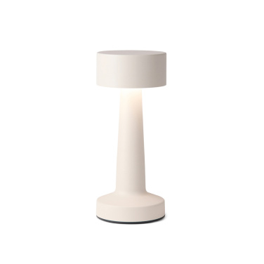 Logo trade promotional merchandise photo of: VINGA Maris RCS recycled ABS table lamp