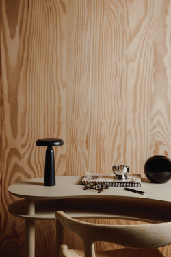 Logo trade promotional giveaways picture of: VINGA Avery RCS table lamp