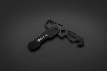Logotrade promotional products photo of: Gear X foldable EDC tool with carabiner and parcel cutter