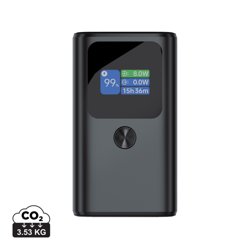 Logo trade promotional merchandise picture of: Urban Vitamin Campbell 55W 10.000mAh pocket powerbank