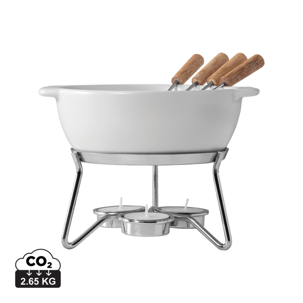 Logo trade promotional item photo of: BOSKA Cheese Fondue Set Party - 750 ml
