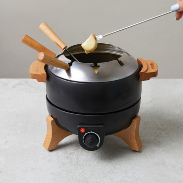 Logo trade promotional merchandise picture of: BOSKA Electric Party Fondue Set - 2.3L (EU Type F)