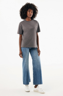 IQONIQ Nikko heavyweight recycled cotton t-shirt, anthracite, XXS, product image (2)