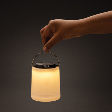 Logotrade promotional merchandise photo of: Limio RCS recycled plastic portable re-chargeable table lamp
