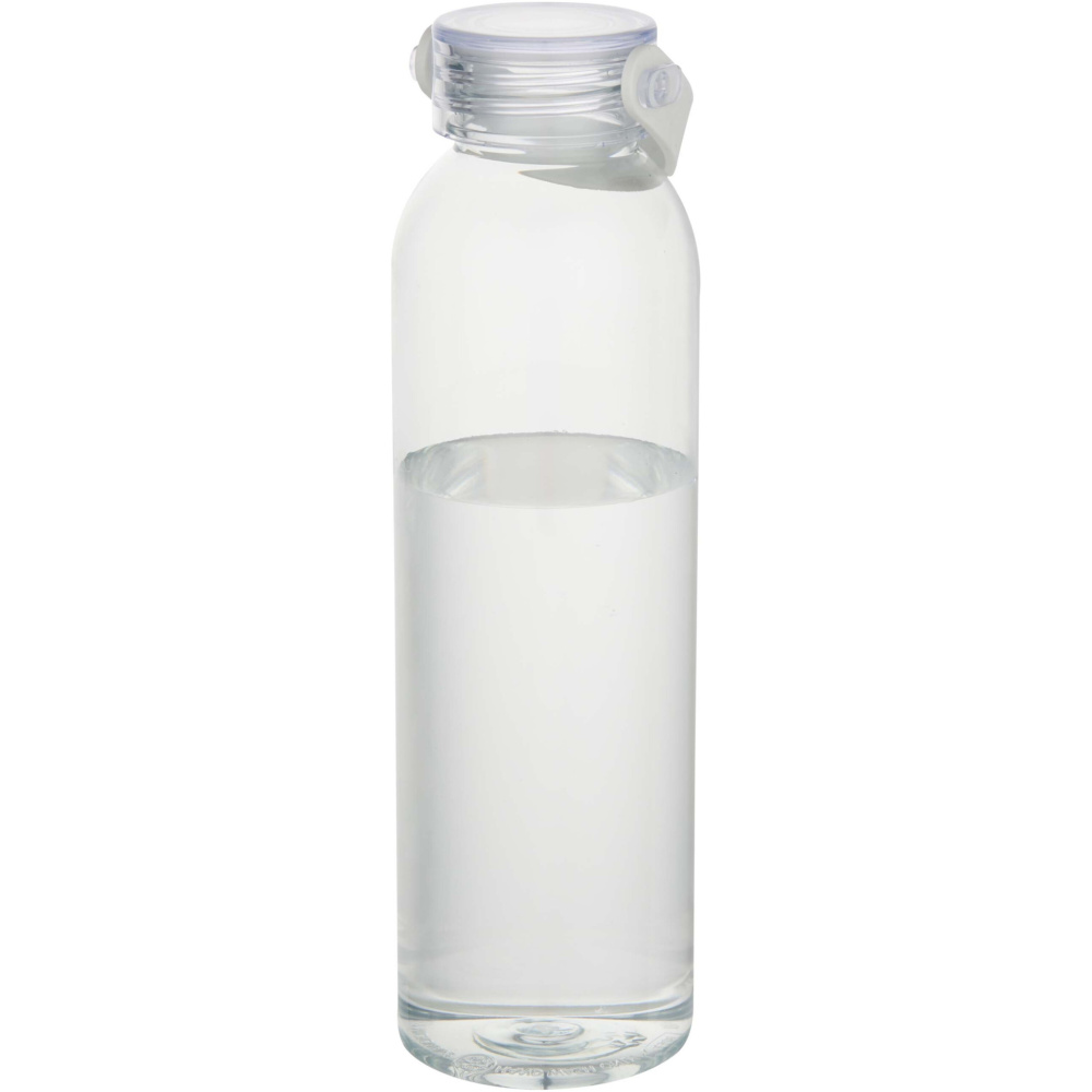 Logo trade promotional products image of: Alti 630 ml RCS recycled plastic water bottle