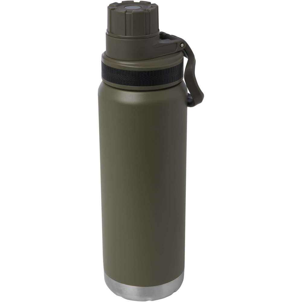 Fortis 700 ml RCS certified recycled stainless steel copper vacuum insulated water bottle, Forest green, colour variant