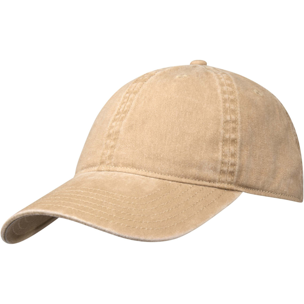 Logo trade promotional merchandise image of: Grafton 6 panel washed cap