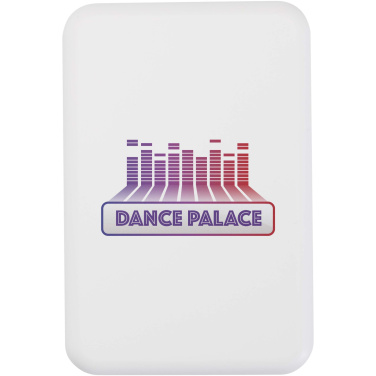 Logo trade promotional items picture of: Acrab 5000 mAh 15W magnetic wireless power bank with 20W PD - made from recycled plastic