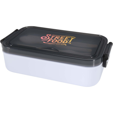 Logotrade promotional item picture of: Snappy lunch box and cutlery set