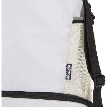 Logotrade business gift image of: Nomad GRS recycled sports drawstring bag with bottom compartment 18L