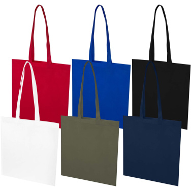 Logo trade promotional item photo of: EcoSeal GRS recycled nonwoven convention tote bag 6L