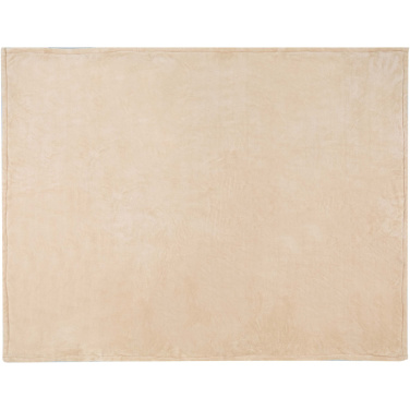 Logo trade promotional merchandise picture of: Ashen GRS recycled sherpa blanket