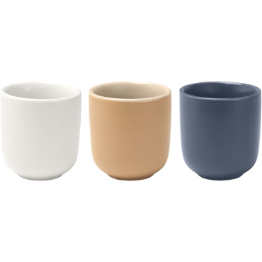 Logotrade corporate gift picture of: Male 90 ml ceramic espresso cups - set of 2
