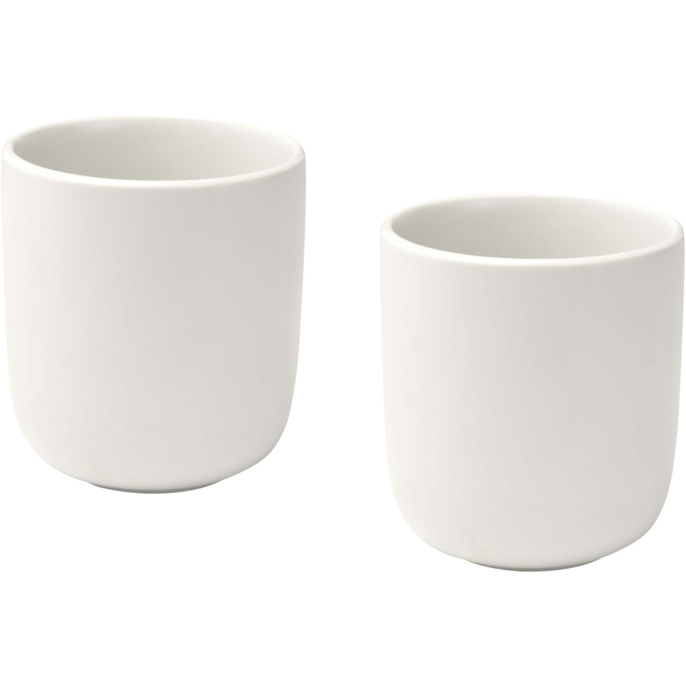 Logo trade promotional product photo of: Male 200 ml ceramic cups - set of 2