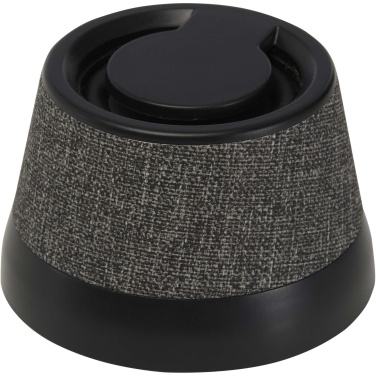 Logo trade promotional gifts picture of: Horna 3W recycled plastic magnetic wireless speaker