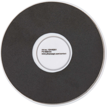 Logotrade promotional gift image of: Albali recycled plastic magnetic phone holder with ring stand