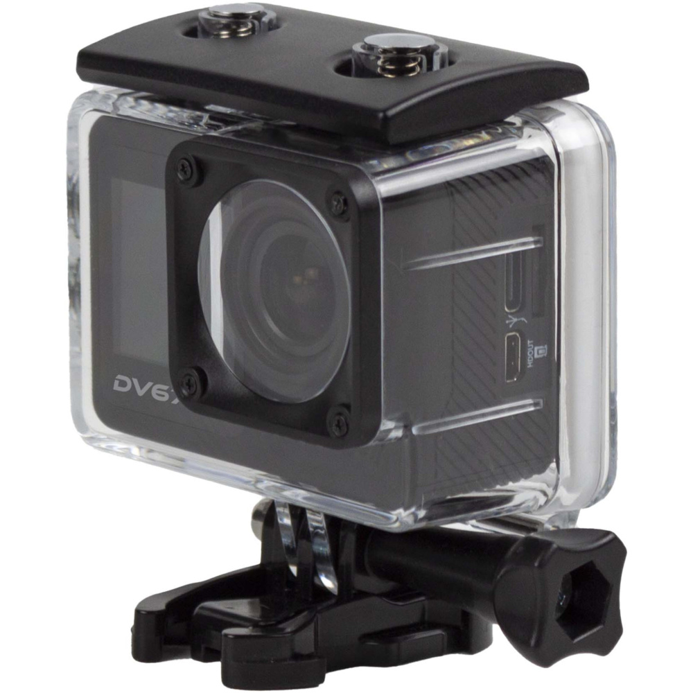 Logo trade promotional merchandise picture of: Prixton DV670 4K dual screen action camera