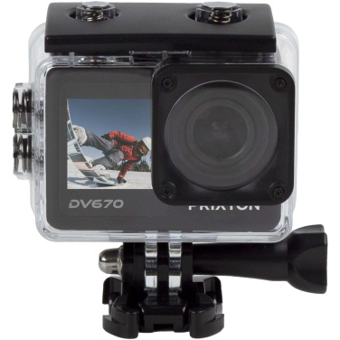 Logotrade corporate gift image of: Prixton DV670 4K dual screen action camera
