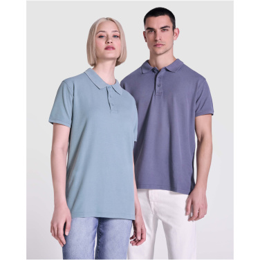 Logo trade corporate gift photo of: Cobain short sleeve unisex polo