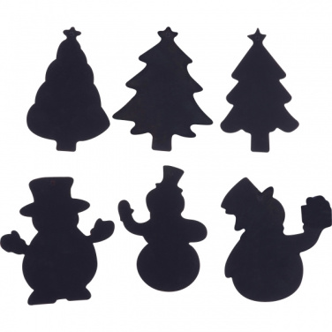 Logo trade advertising product photo of: Scratch-off Christmas ornaments SOUTH POLE