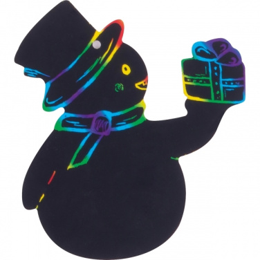 Logo trade promotional giveaways picture of: Scratch-off Christmas ornaments SOUTH POLE