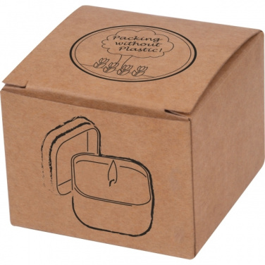 Logotrade promotional giveaways photo of: Candle in tin PRAGUE
