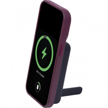 Logo trade promotional giveaways picture of: Wireless power bank 5 000 mAh CAIRO