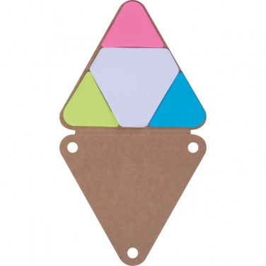 Logo trade promotional items image of: Sticky Note Booklet BOSTON