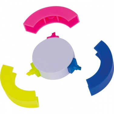 Logotrade promotional gifts photo of: 3-in-1 Highlighter ANDORRA