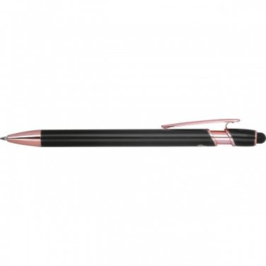 Logotrade promotional merchandise picture of: Recycled Semi Gel Pen BELO HORIZONTE