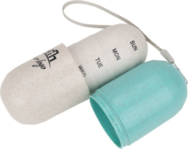 Logo trade business gifts image of: Pillbox