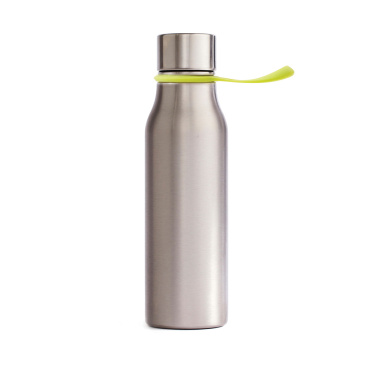 VINGA Lean steel water bottle, lime – detail view 2
