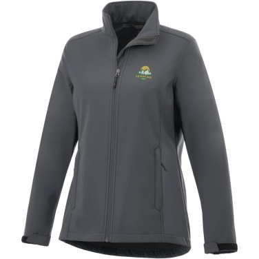 Logo trade corporate gifts image of: Maxson women's softshell jacket