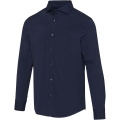 Carnelian poplin men's shirt, Navy Blue