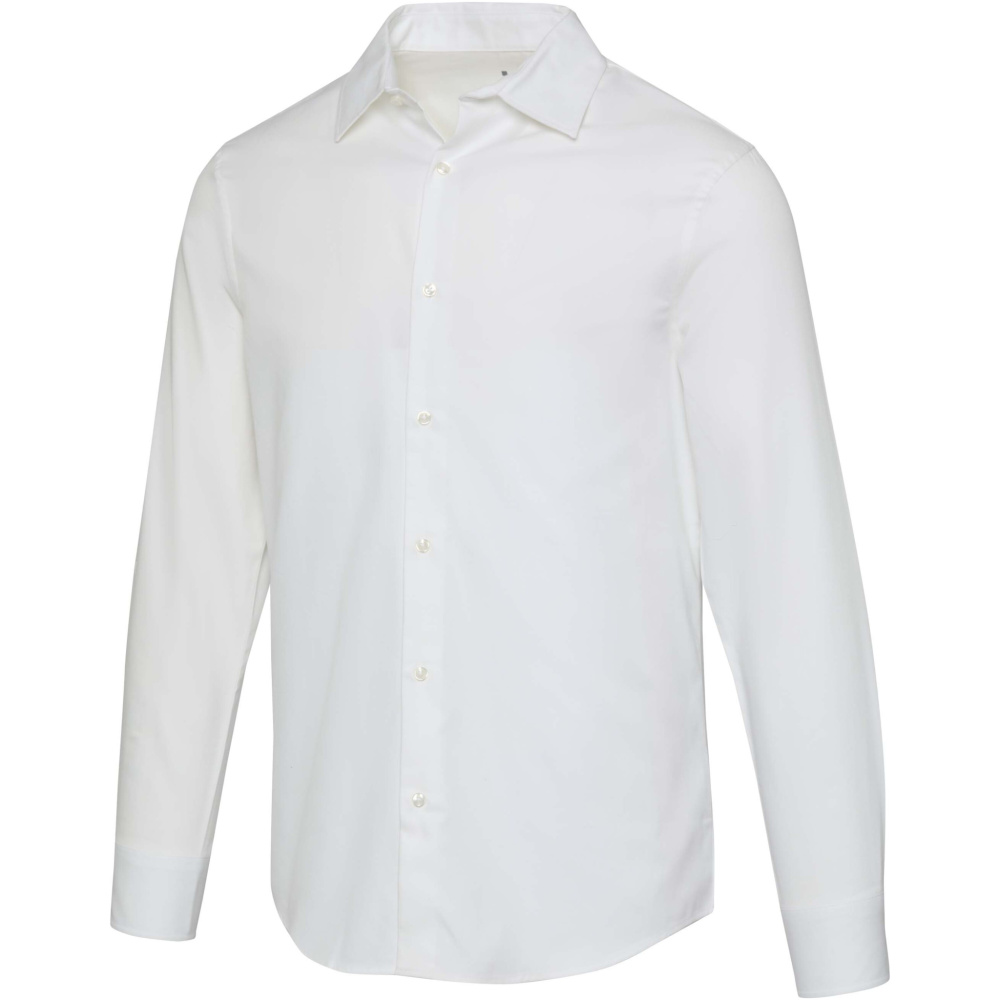 Logo trade promotional products image of: Citrine twill men's shirt
