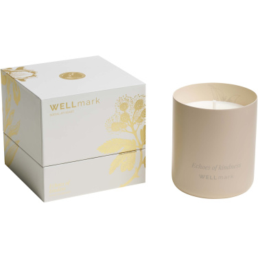 Logo trade promotional giveaways image of: Wellmark scented candle