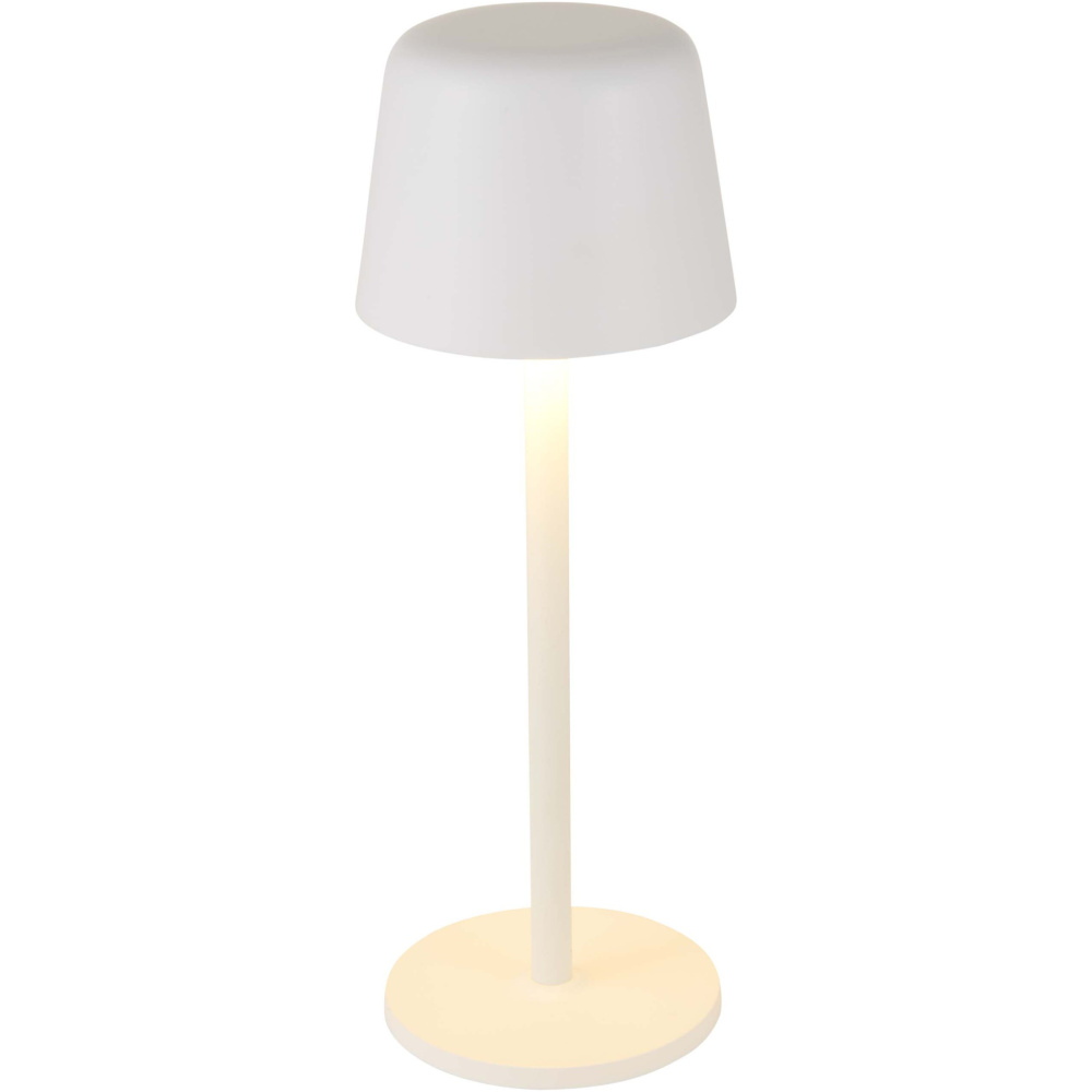 Logo trade business gift photo of: Alya rechargeable dimmable table lamp with 3 light modes