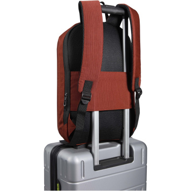 Logotrade promotional item image of: Luma 15" GRS recycled anti-theft laptop backpack 10L