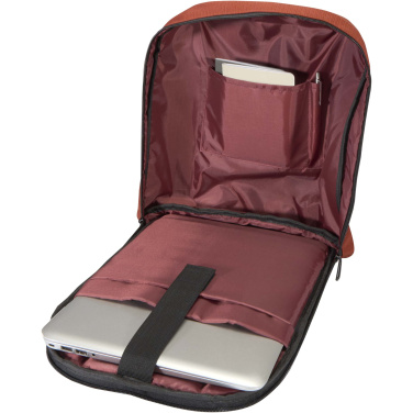 Logo trade promotional products image of: Luma 15" GRS recycled anti-theft laptop backpack 10L